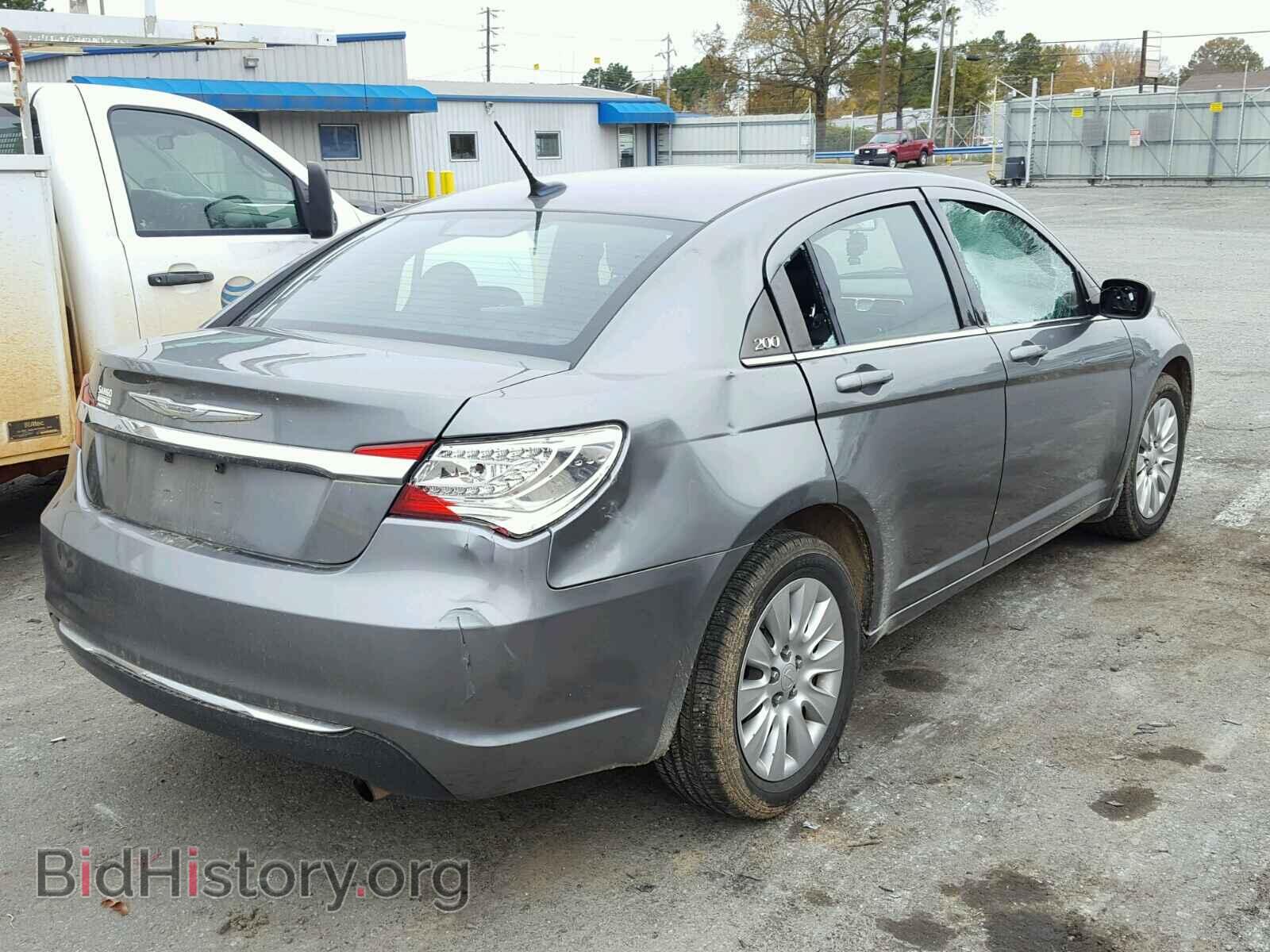 2013 CHRYSLER 200 - VIN: 1C3CCBAB8DN734057 - Фото 4