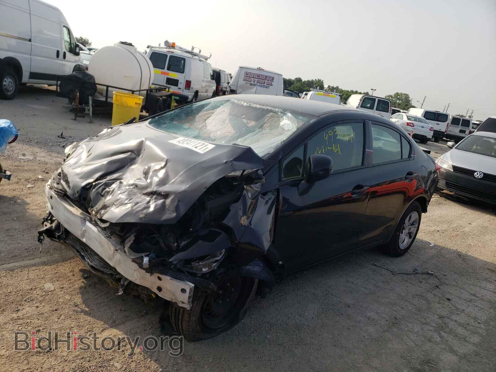 2013 HONDA CIVIC - VIN: 19XFB2F52DE021772 - Фото 2