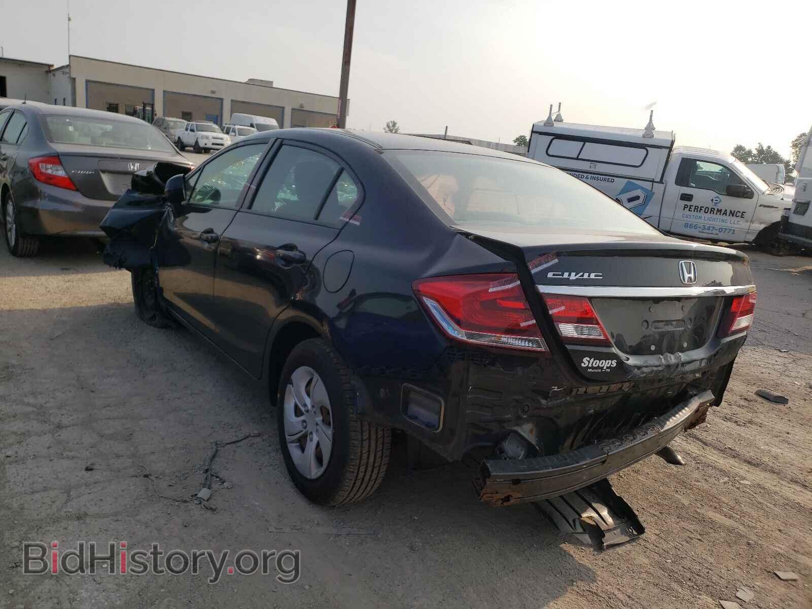 2013 HONDA CIVIC - VIN: 19XFB2F52DE021772 - Фото 3