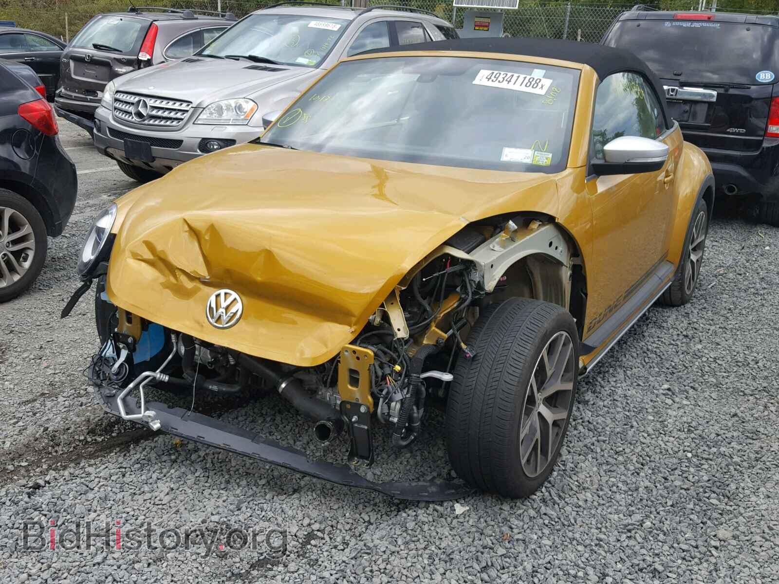 2017 VOLKSWAGEN BEETLE - VIN: 3VWT17AT1HM823554 - Фото 2