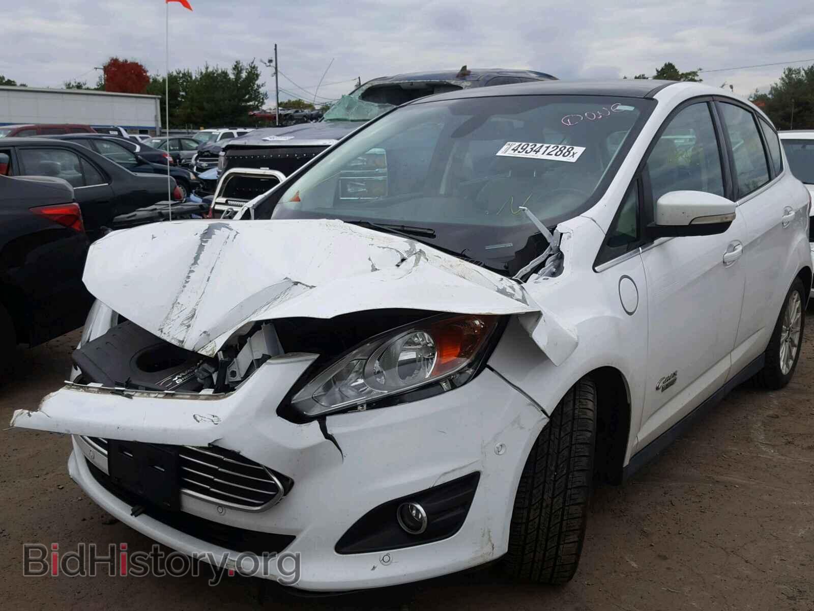 2013 FORD CMAX - VIN: 1FADP5CU5DL537594 - Фото 2