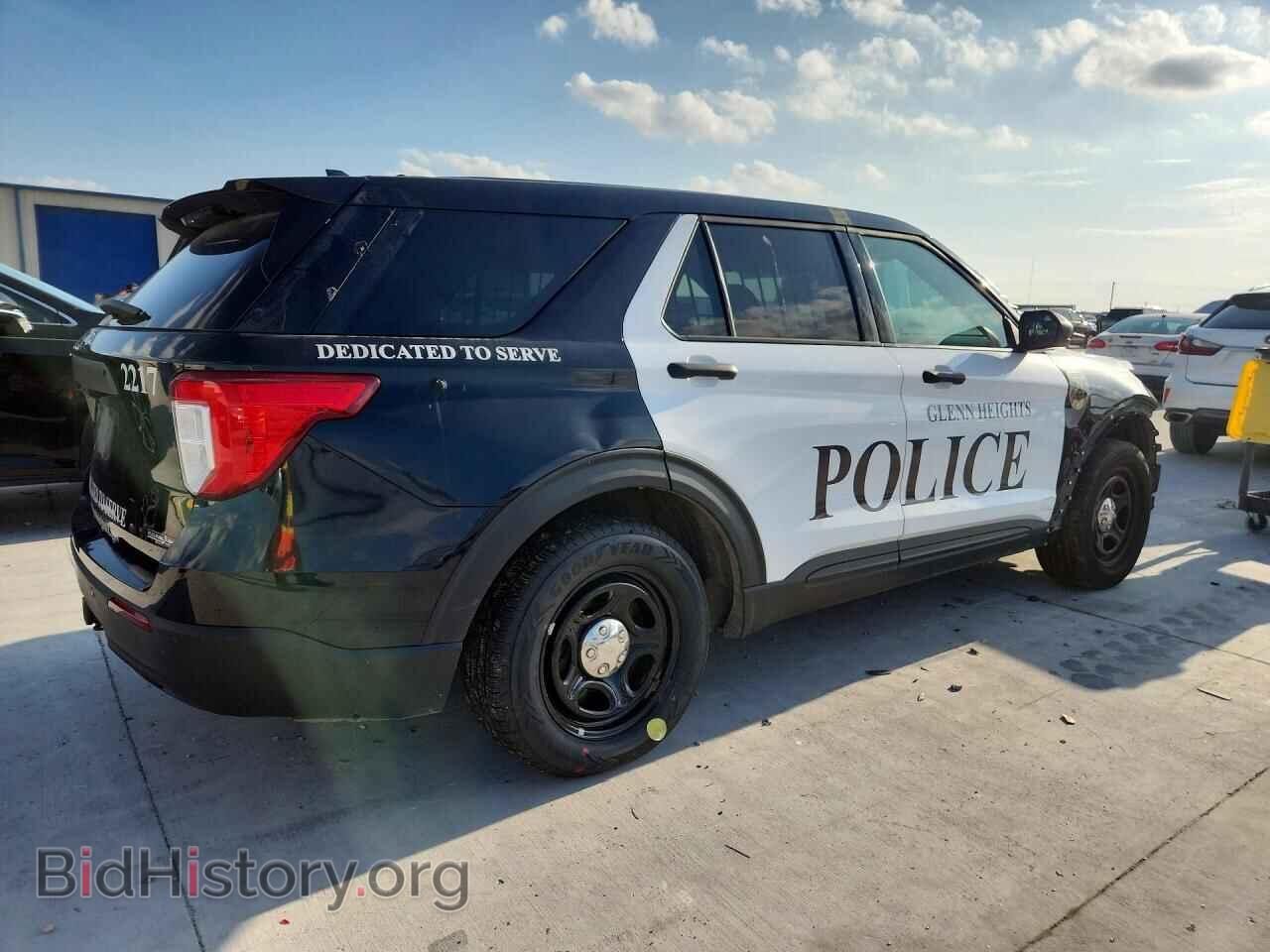 2022 FORD EXPLORER - VIN: 1FM5K8AB7NGC23550 - Фото 3