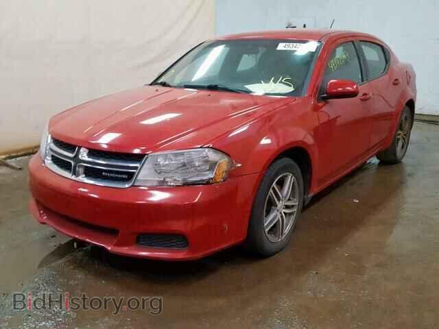 2011 DODGE AVENGER - VIN: 1B3BD1FB4BN573132 - Фото 2