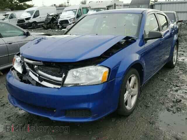 2013 DODGE AVENGER - VIN: 1C3CDZAB3DN644465 - Фото 2