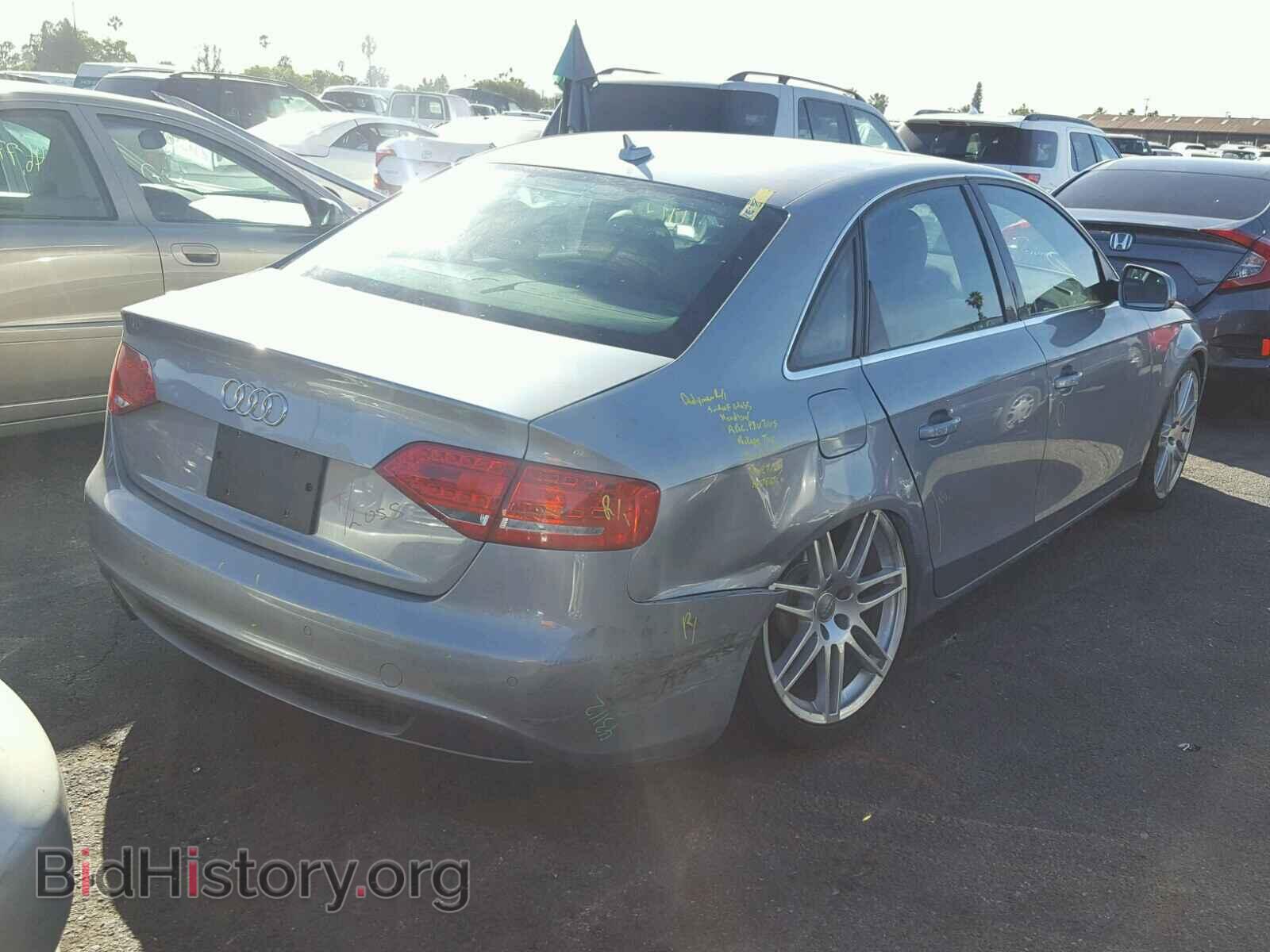 2011 AUDI A4 - VIN: WAUKFBFL4BA094740 - Photo 4