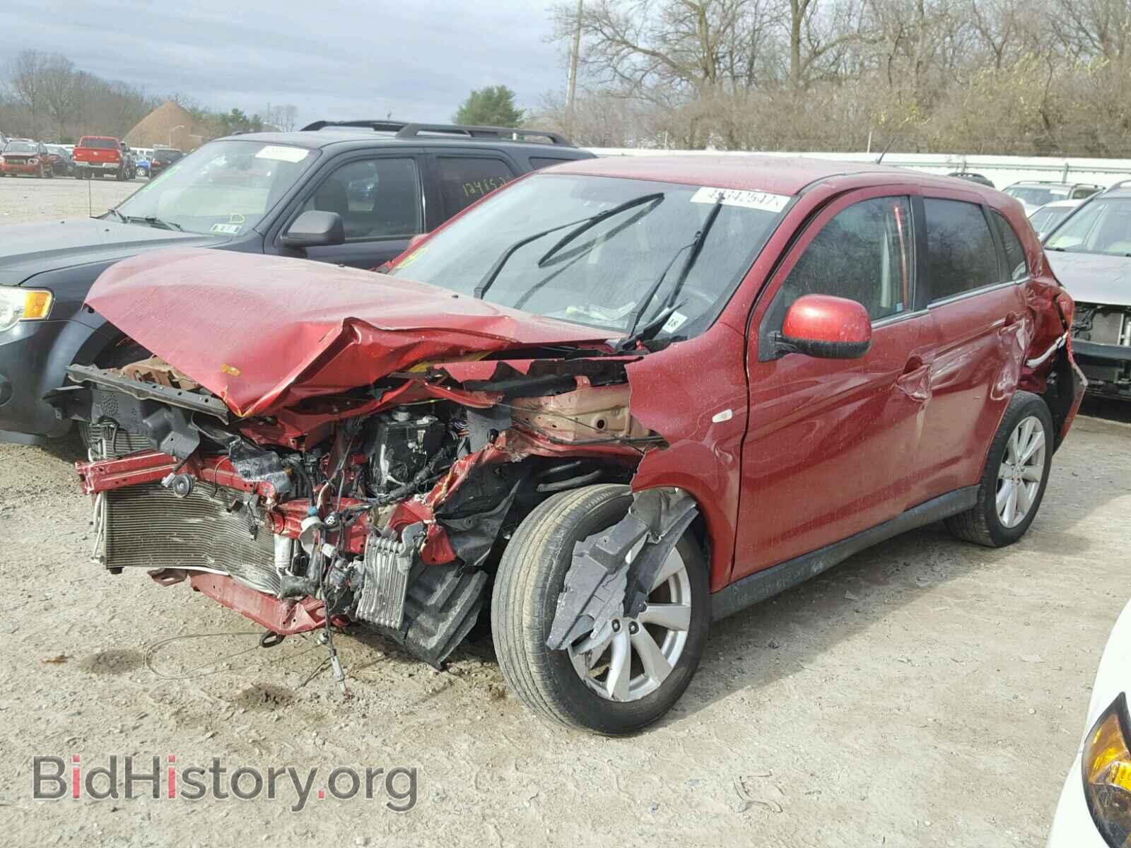 2013 MITSUBISHI OUTLANDER - VIN: 4A4AR4AU6DE011217 - Фото 2