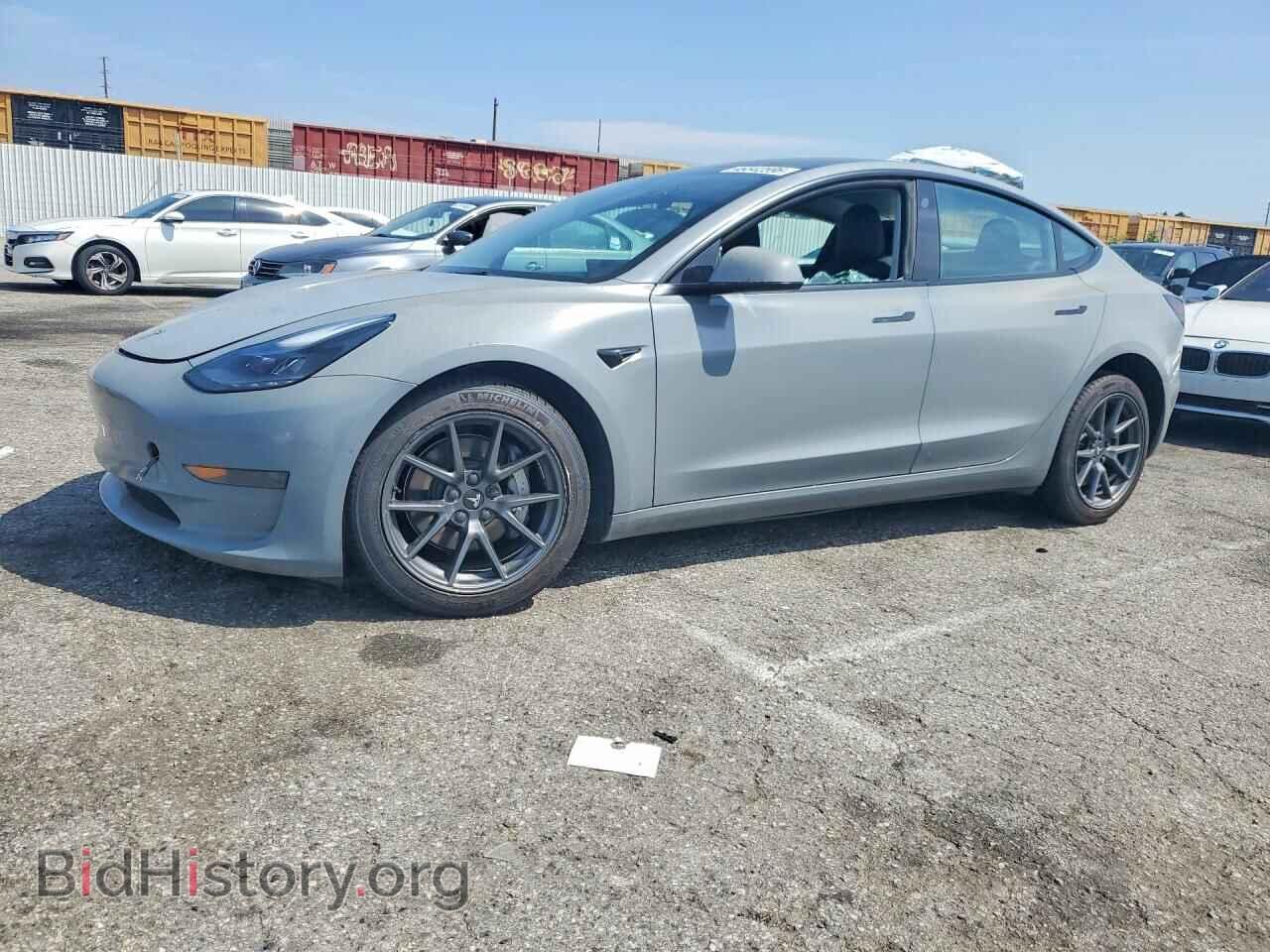 Photo 5YJ3E1EA2NF157253 - TESLA MODEL 3 2022