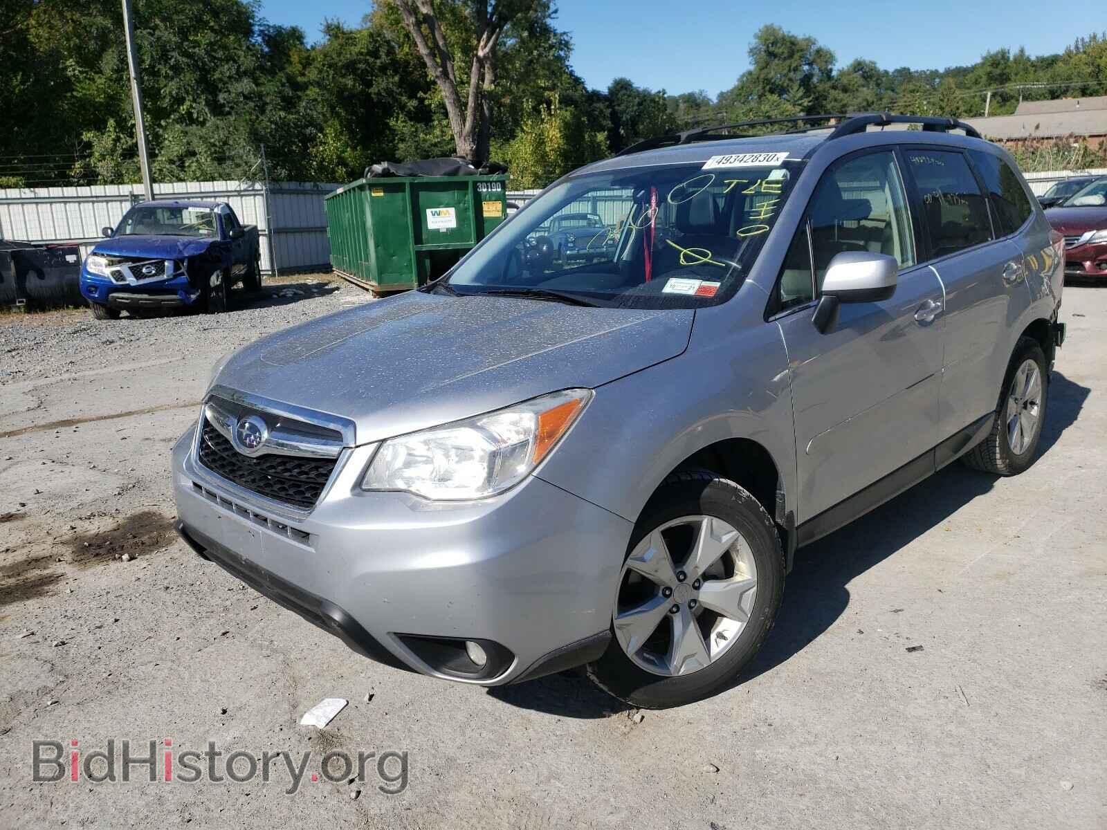2014 SUBARU FORESTER - VIN: JF2SJAJC5EH525361 - Фото 2