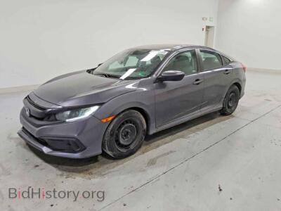 2019 Honda CIVIC LX, серый — VIN 2HGFC2F63KH579395, Copart