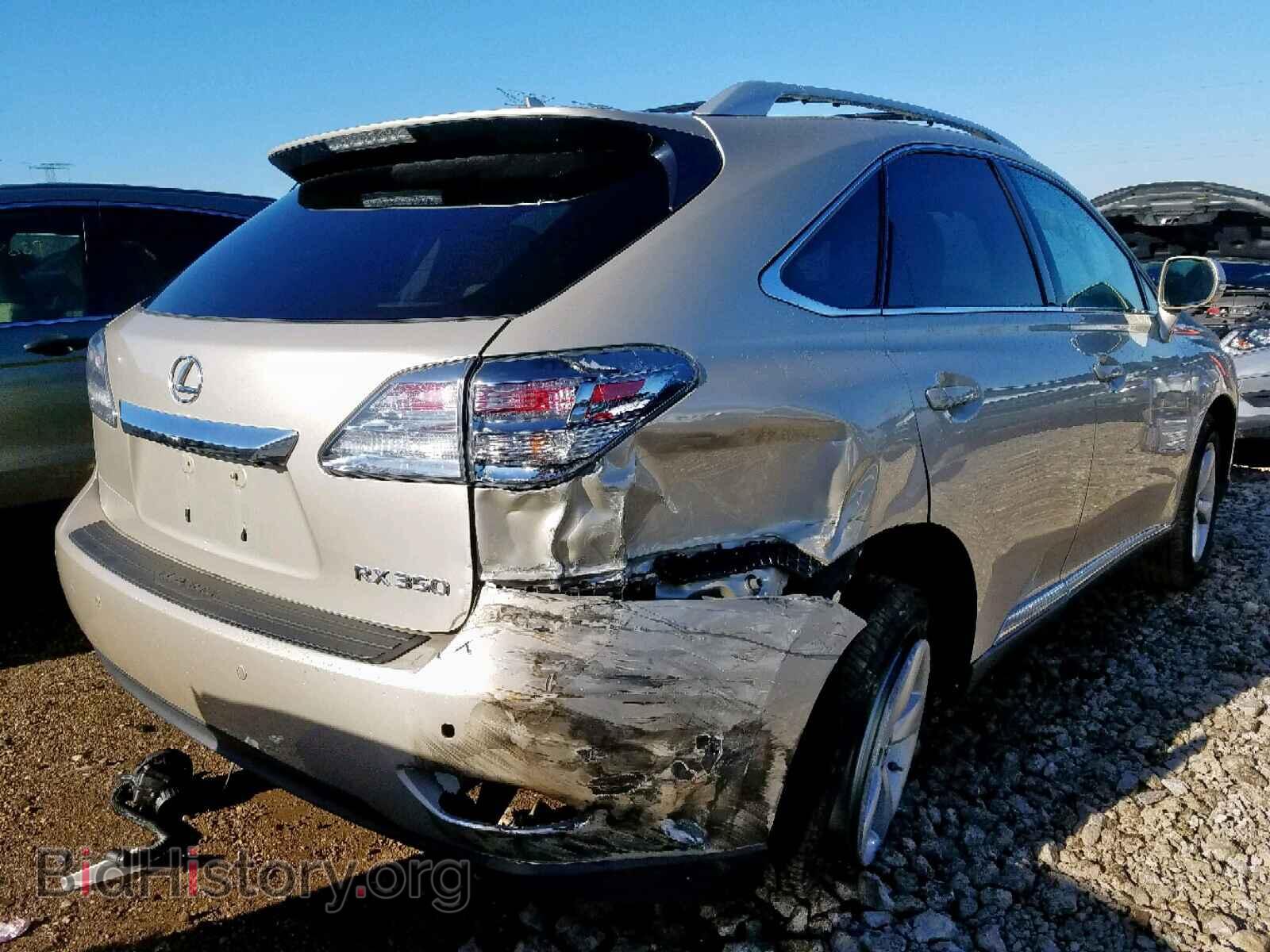 2011 LEXUS RX 350 - VIN: 2T2BK1BA1BC117413 - Фото 4