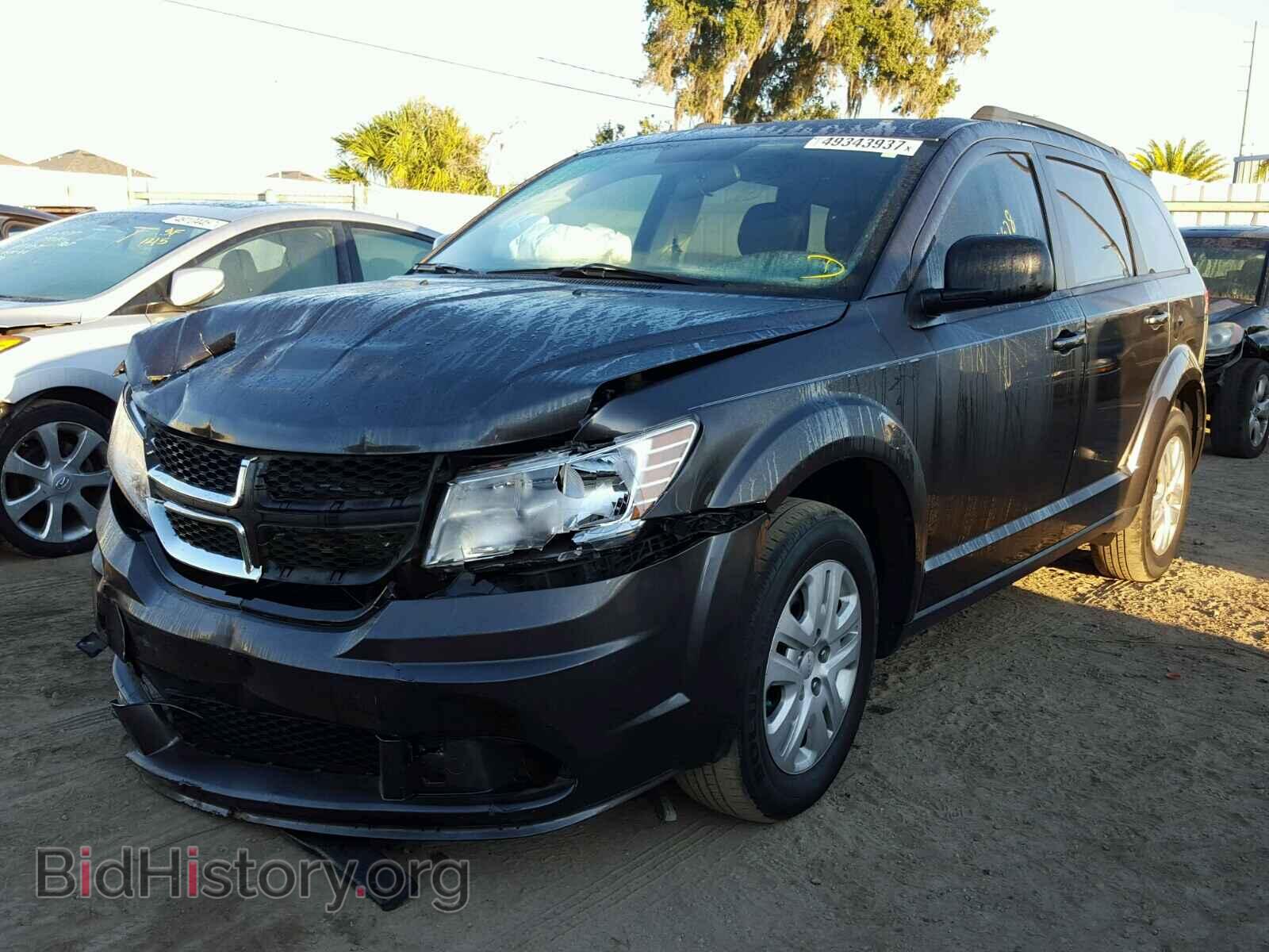 2016 DODGE JOURNEY - VIN: 3C4PDCAB7GT121397 - Фото 2