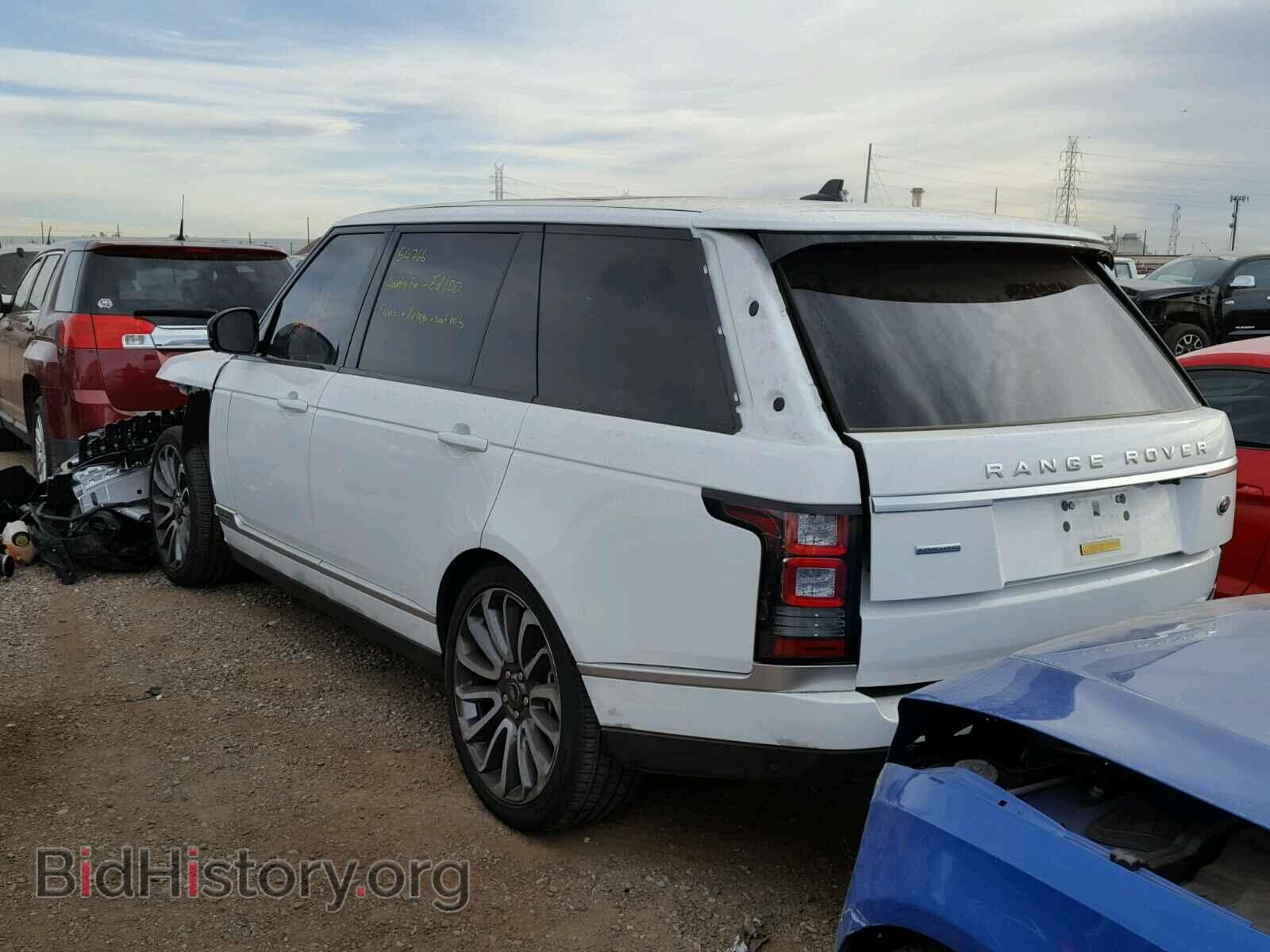 2016 LAND ROVER RANGEROVER - VIN: SALGS3EF8GA289682 - Фото 3