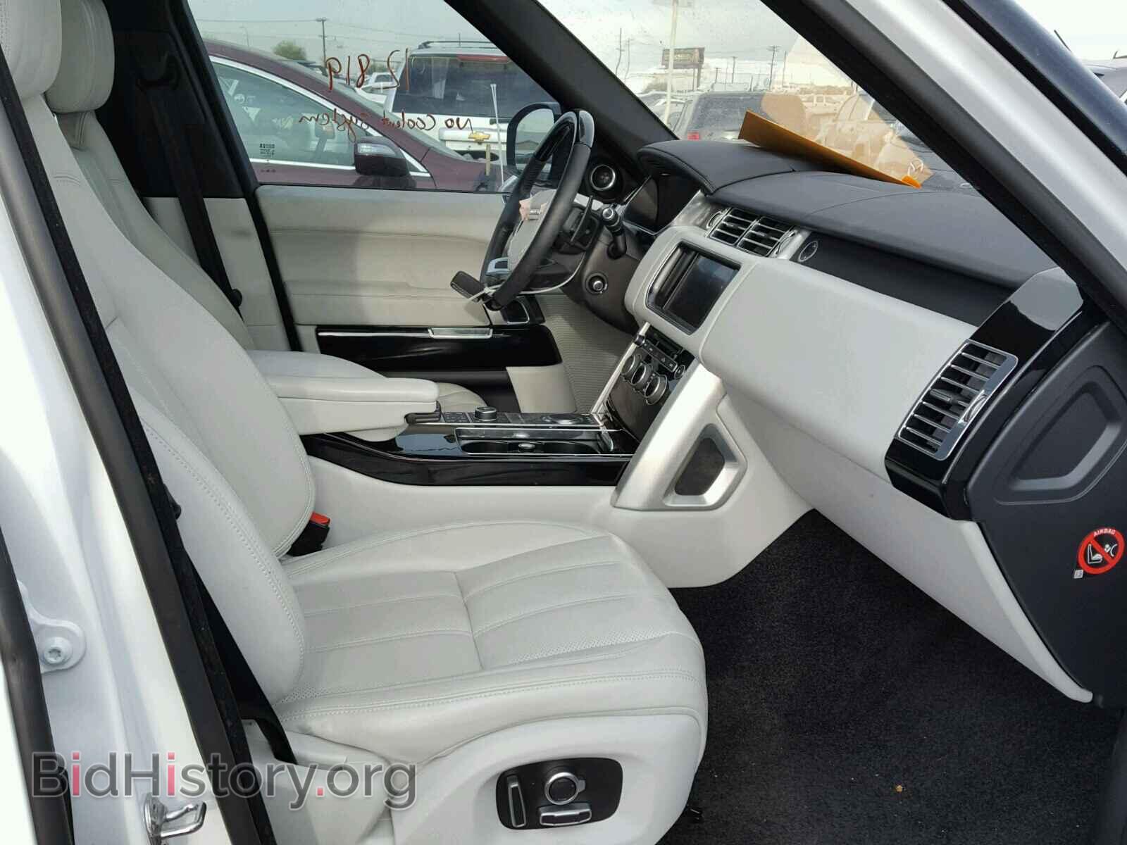 2016 LAND ROVER RANGEROVER - VIN: SALGS3EF8GA289682 - Фото 5