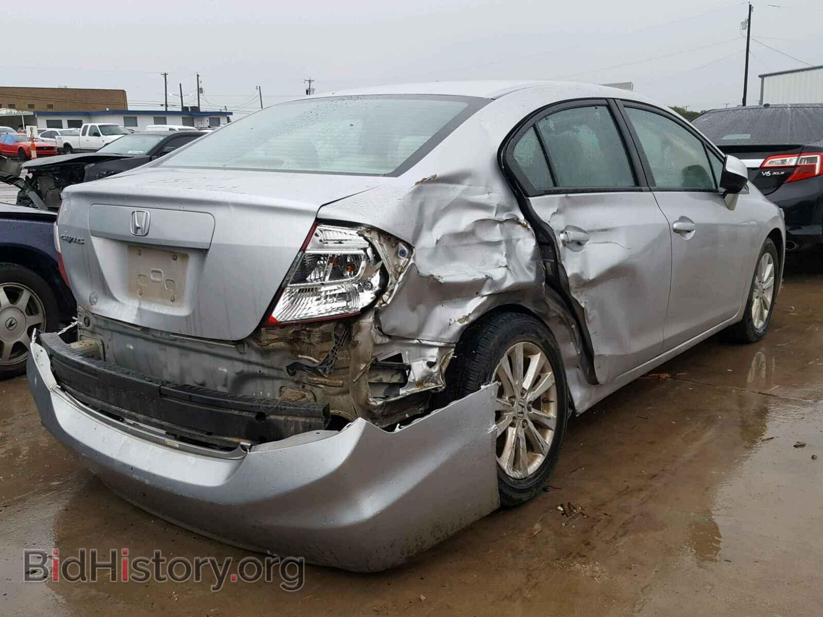 2012 HONDA CIVIC - VIN: 19XFB2F81CE315723 - Фото 4