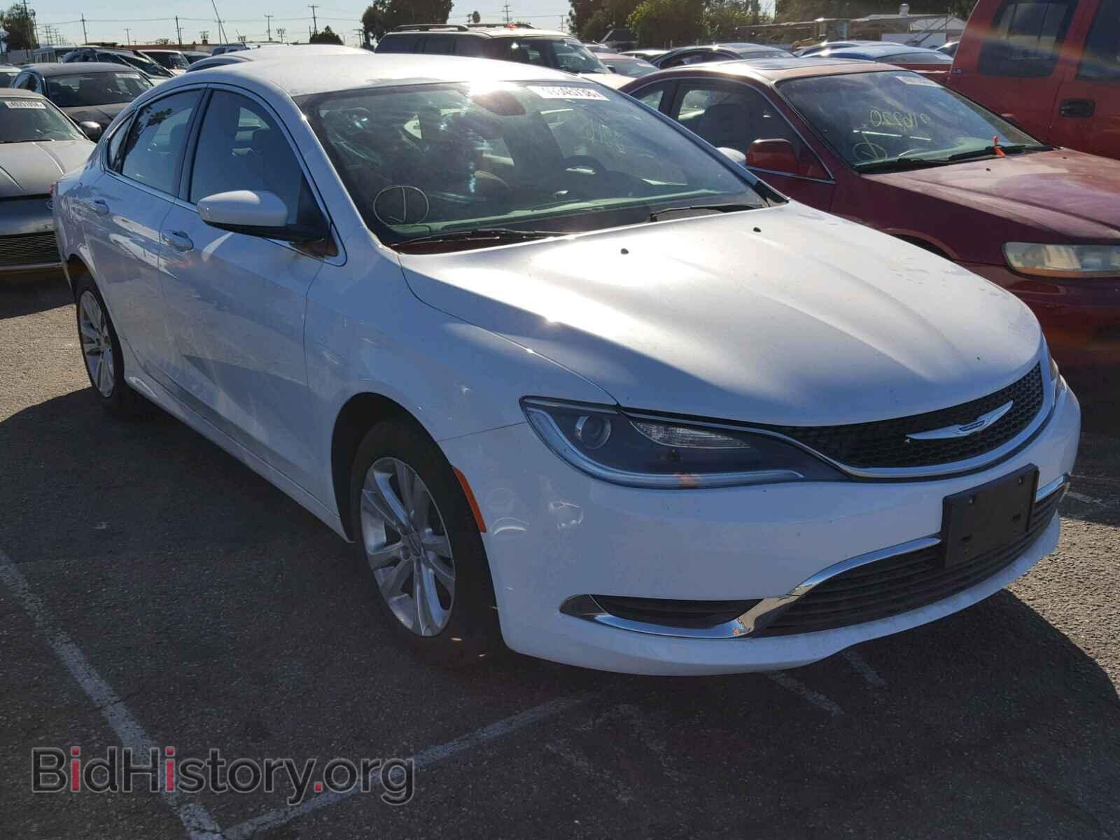 Фотография 1C3CCCAB0GN123949 - CHRYSLER 200 2016