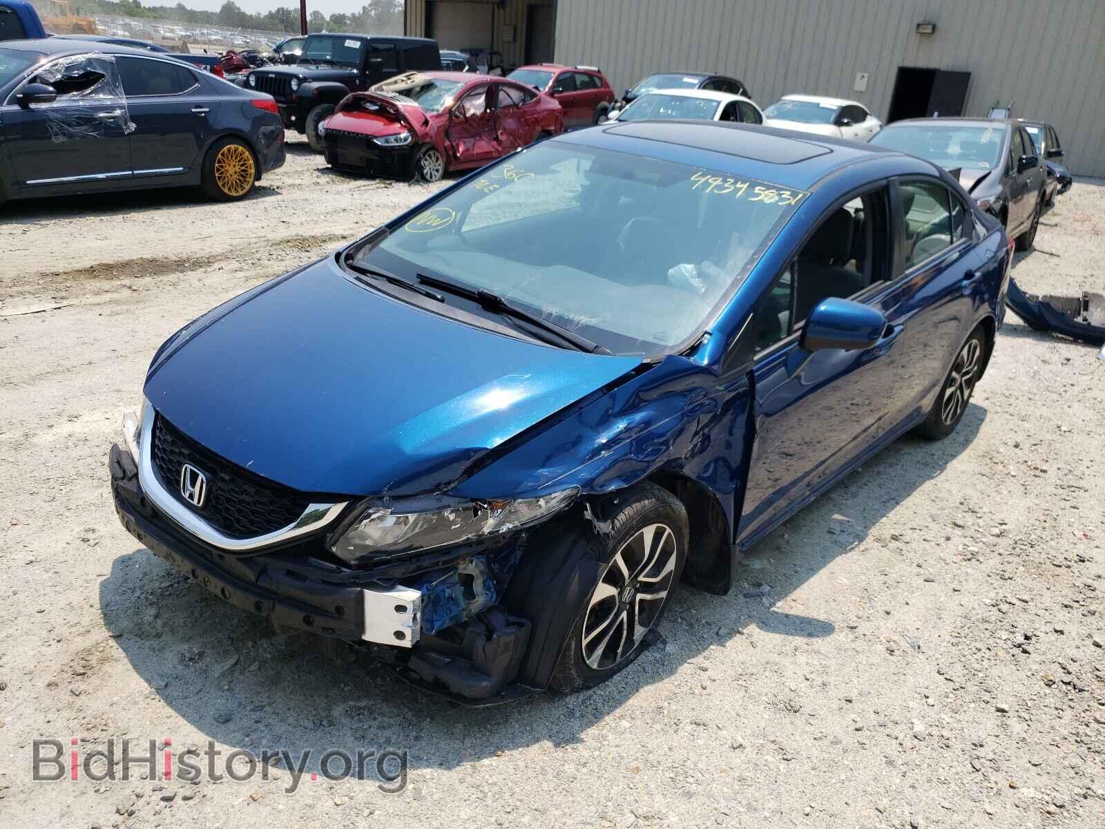 2015 HONDA CIVIC - VIN: 19XFB2F89FE279204 - Фото 2