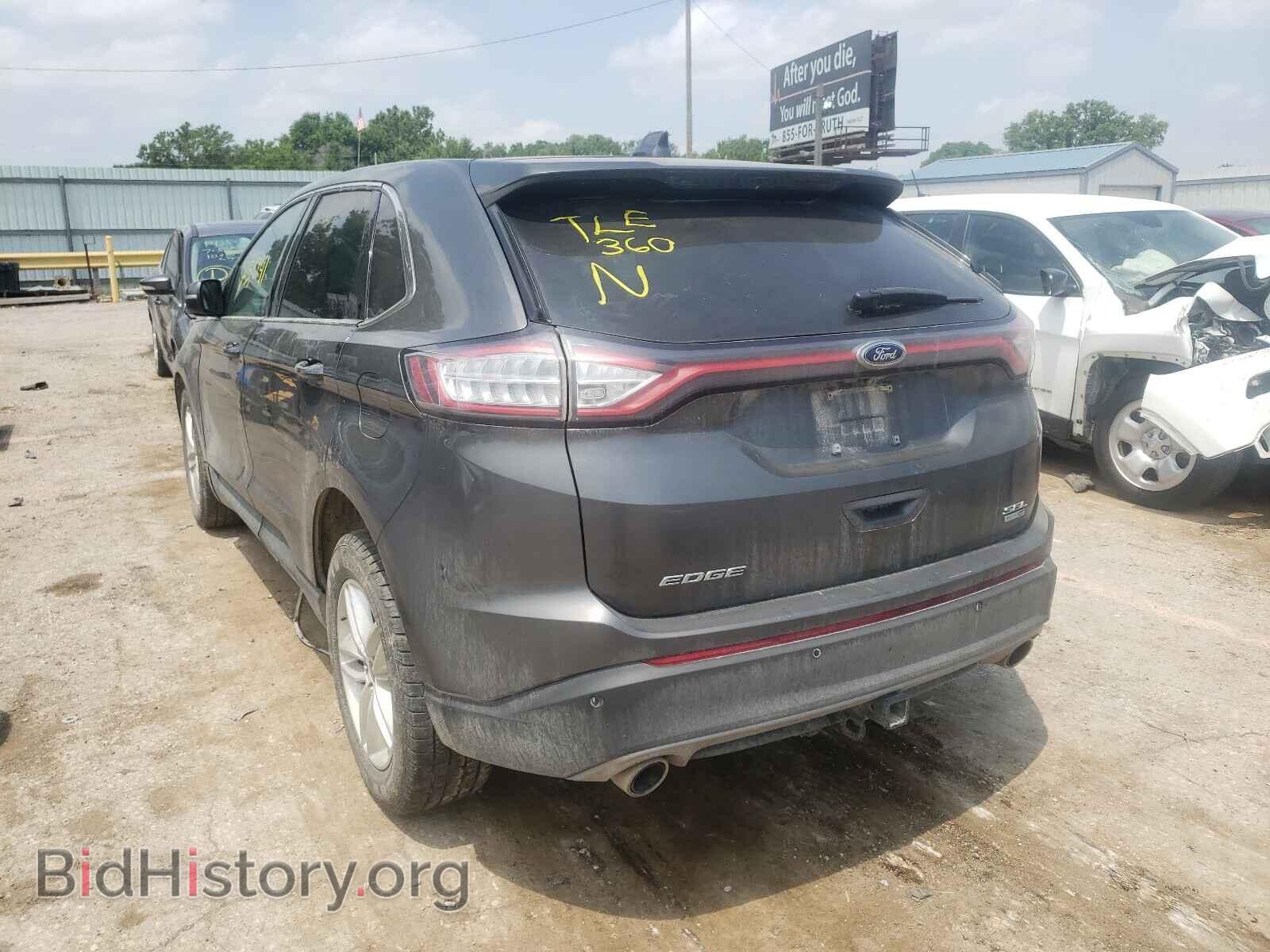 2016 FORD EDGE - VIN: 2FMPK4J90GBC42482 - Фото 3