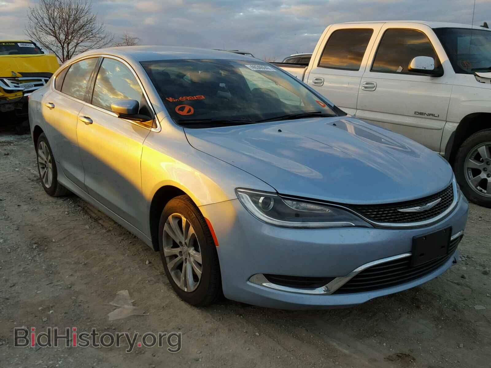 Фотография 1C3CCCAB4FN698151 - CHRYSLER 200 2015