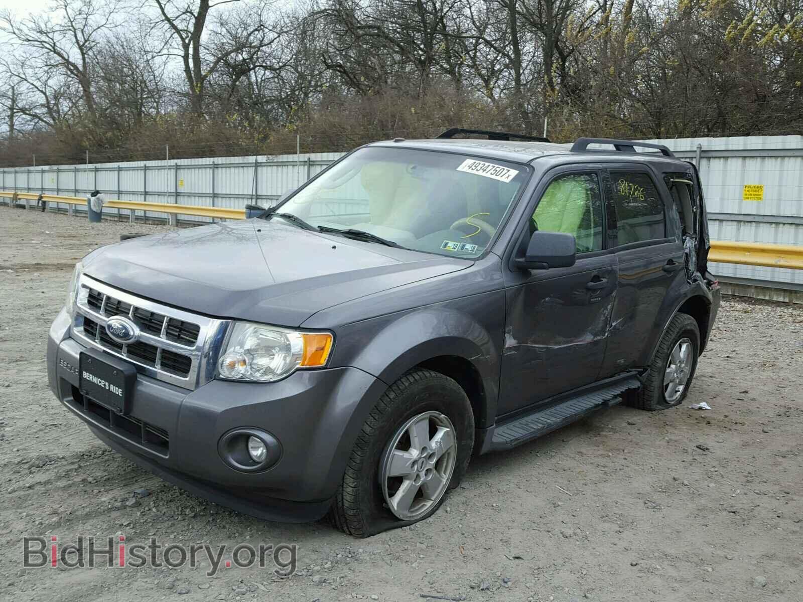 2009 FORD ESCAPE - VIN: 1FMCU03G39KD00140 - Фото 2