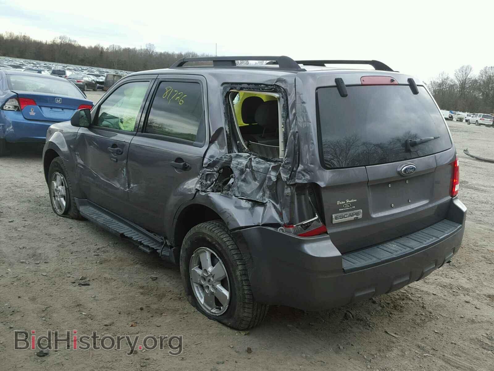 2009 FORD ESCAPE - VIN: 1FMCU03G39KD00140 - Фото 3