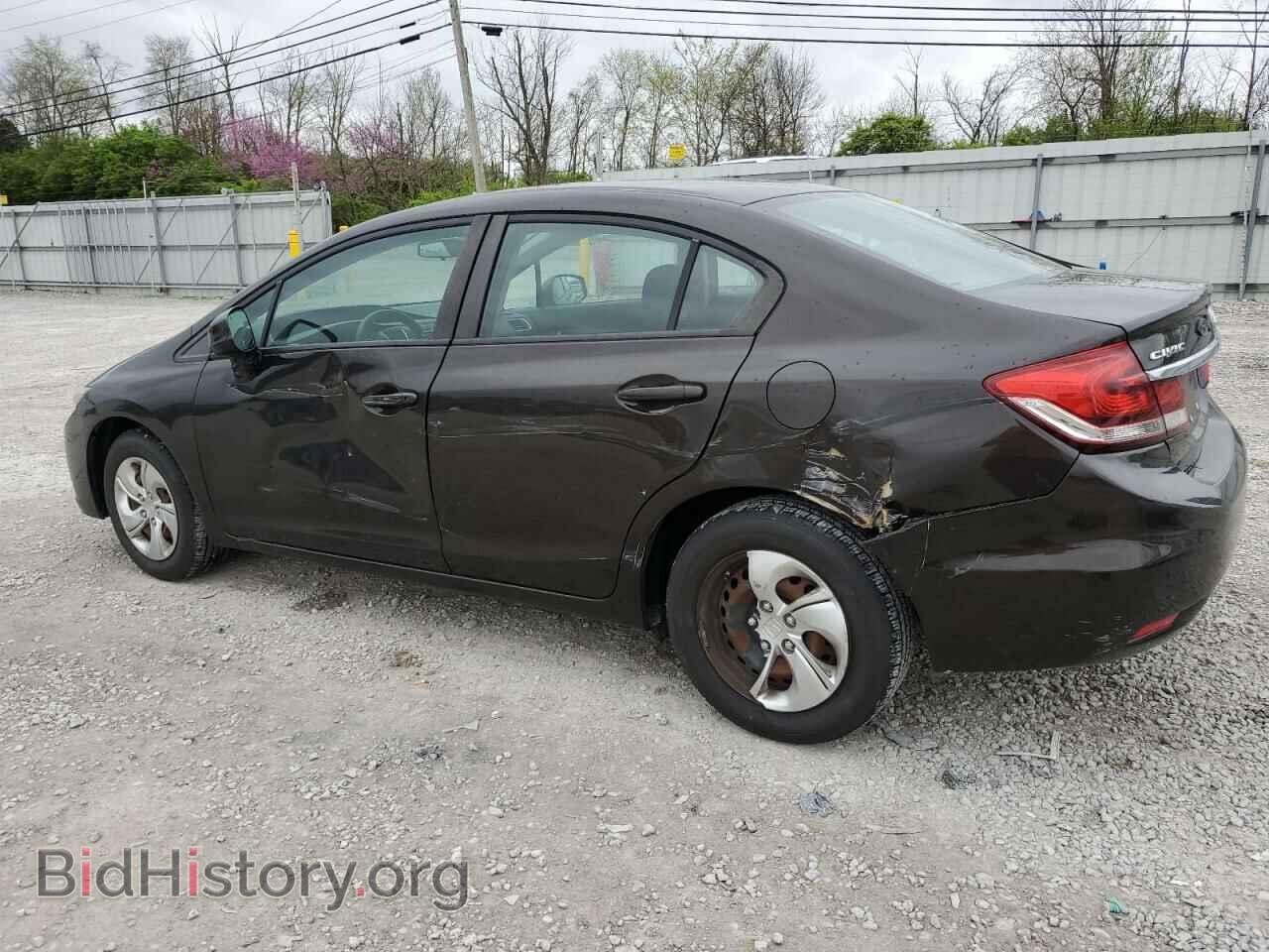 2013 HONDA CIVIC - VIN: 2HGFB2F56DH582806 - Фото 2