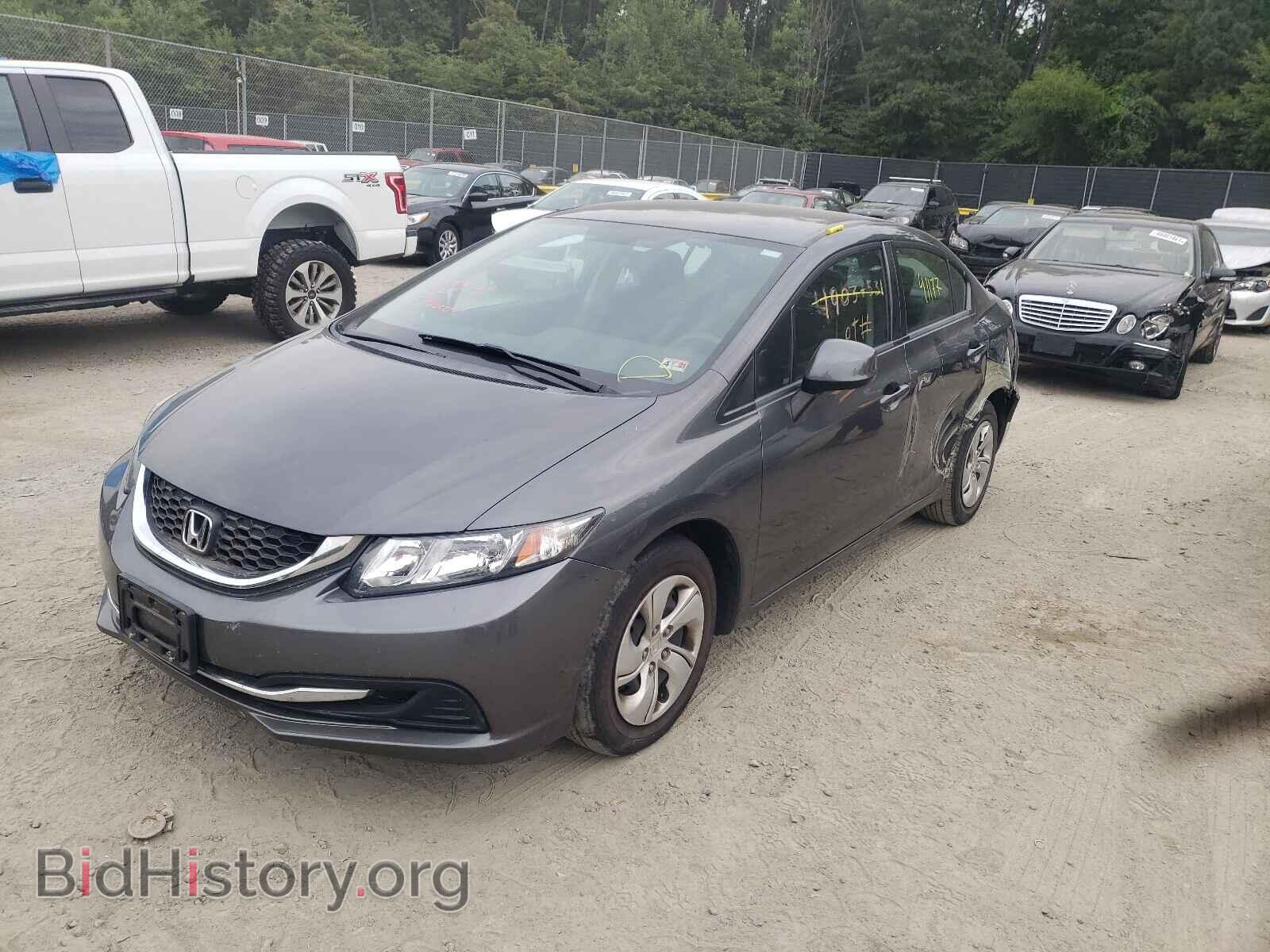 2013 HONDA CIVIC - VIN: 2HGFB2F56DH572258 - Фото 2