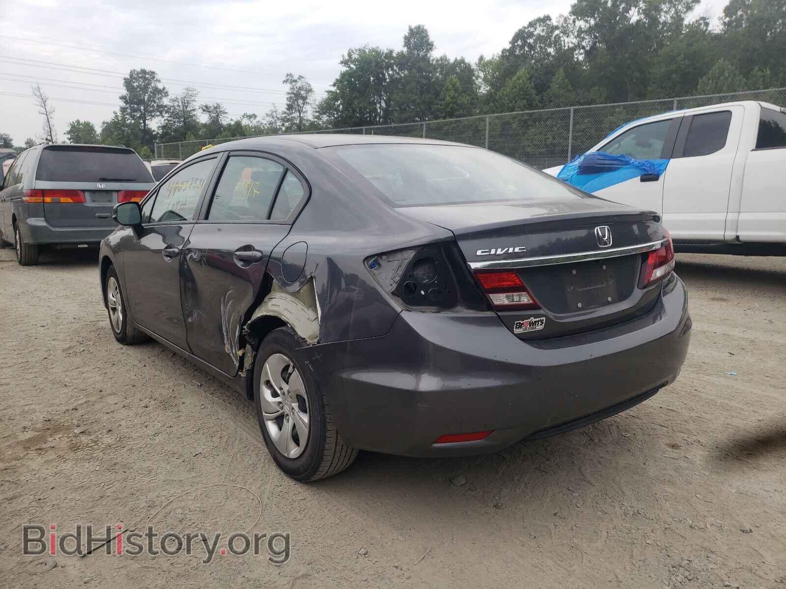 2013 HONDA CIVIC - VIN: 2HGFB2F56DH572258 - Фото 3