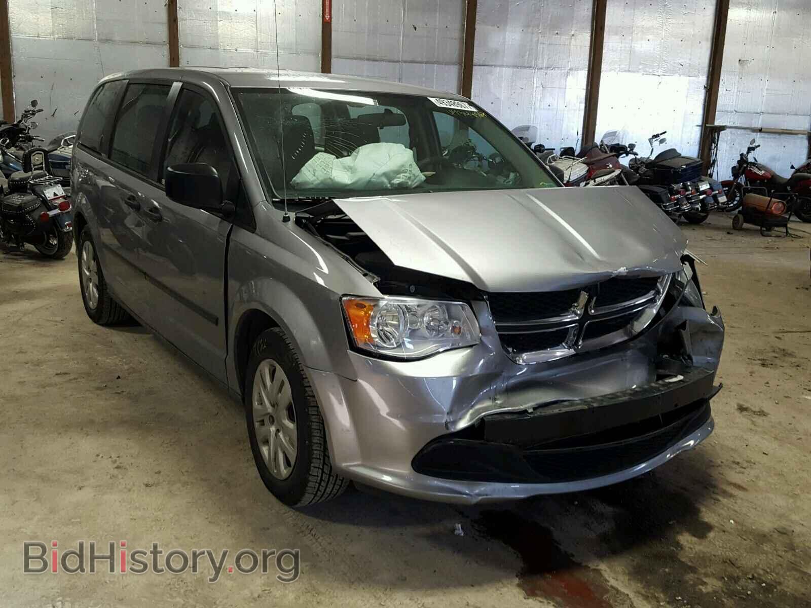 Фотография 2C4RDGBG7GR336355 - DODGE CARAVAN 2016