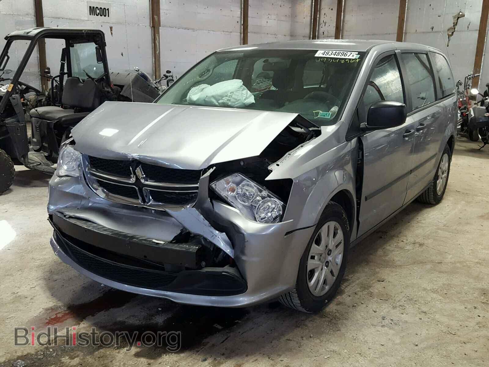 2016 DODGE CARAVAN - VIN: 2C4RDGBG7GR336355 - Фото 2
