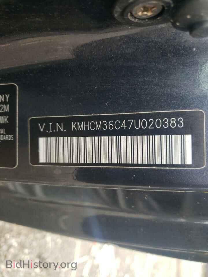 2007 HYUNDAI ACCENT - VIN: KMHCM36C47U020383 - Фото 10