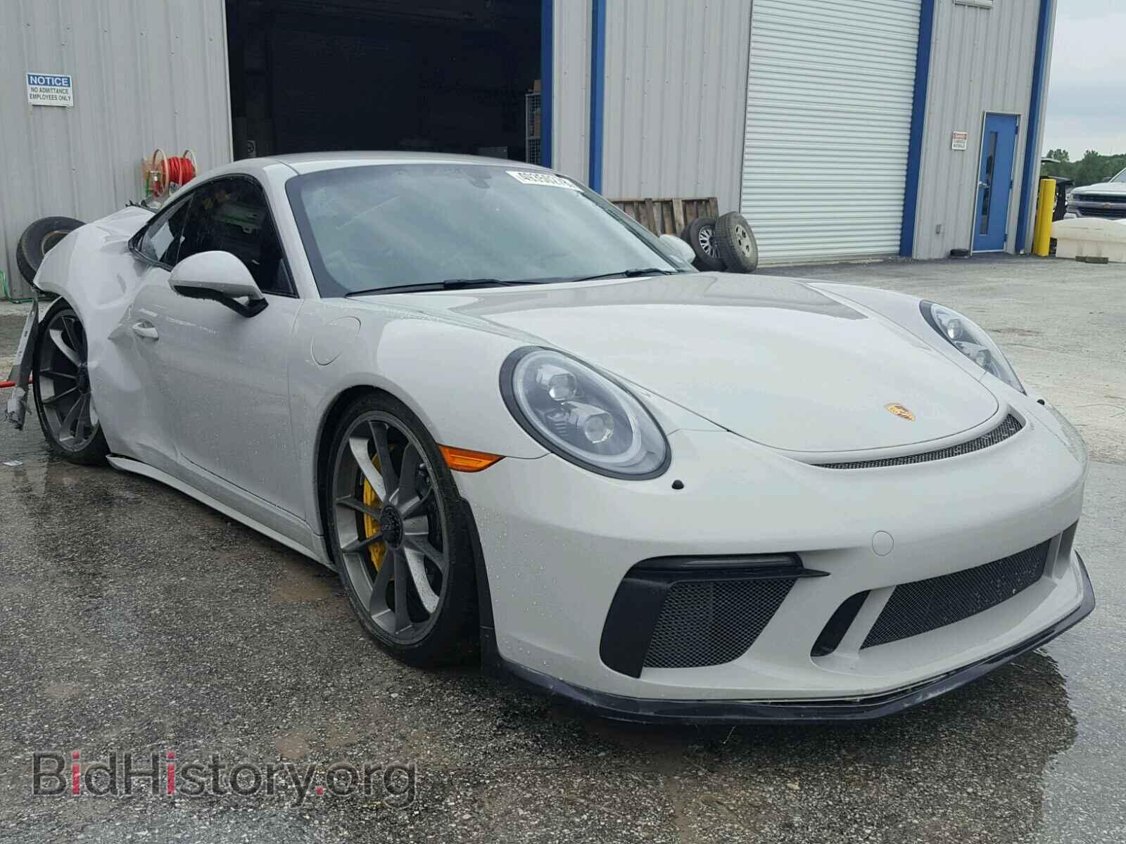 Фотография WP0AC2A91JS174637 - PORSCHE 911 2018