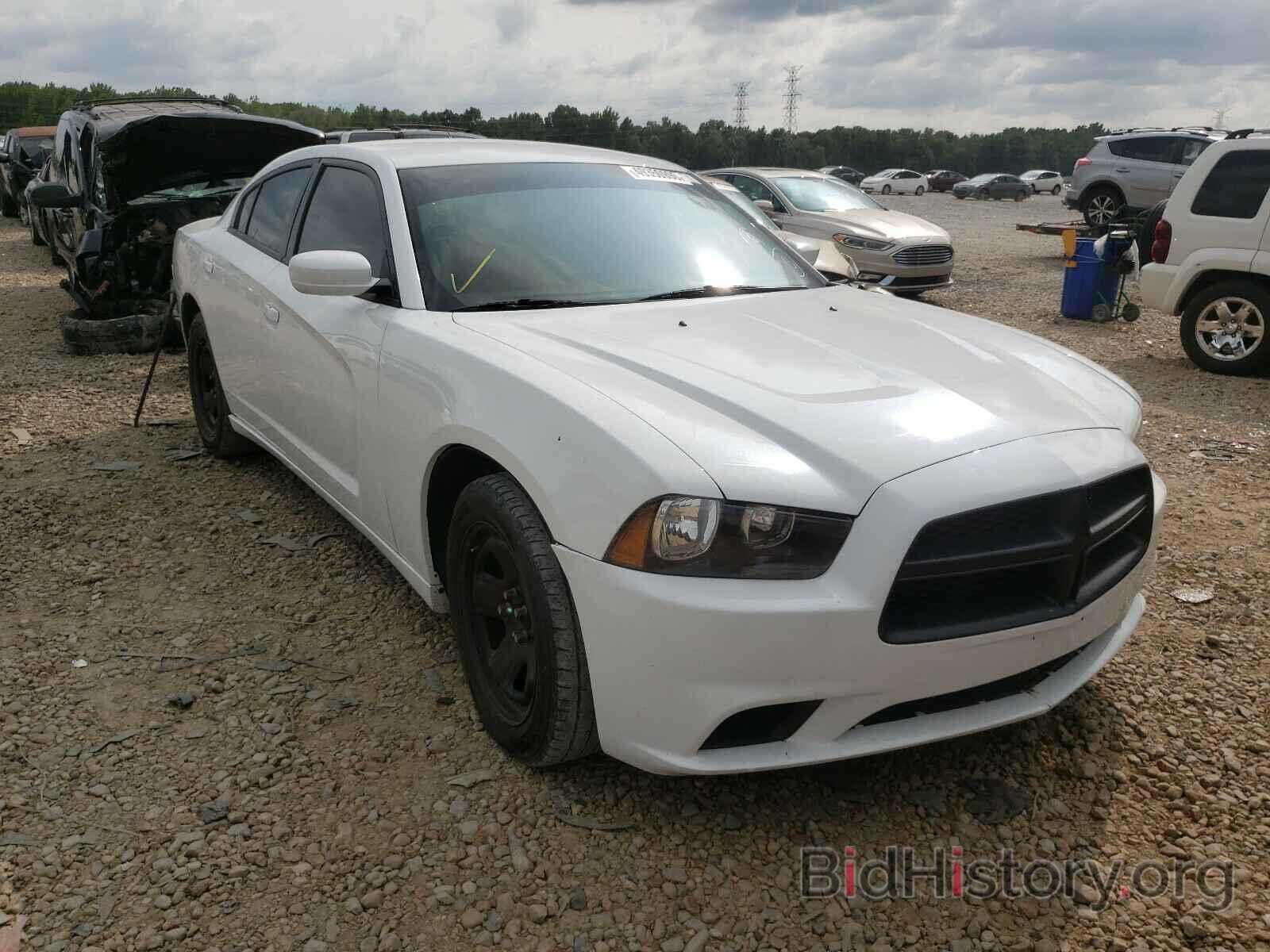 Photo 2C3CDXAT3DH580367 - DODGE CHARGER 2013