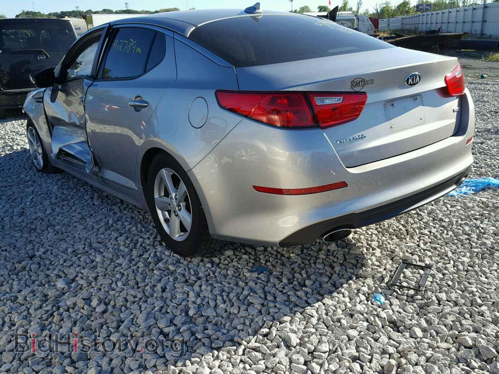 2015 KIA OPTIMA - VIN: 5XXGM4A73FG479611 - Photo 3