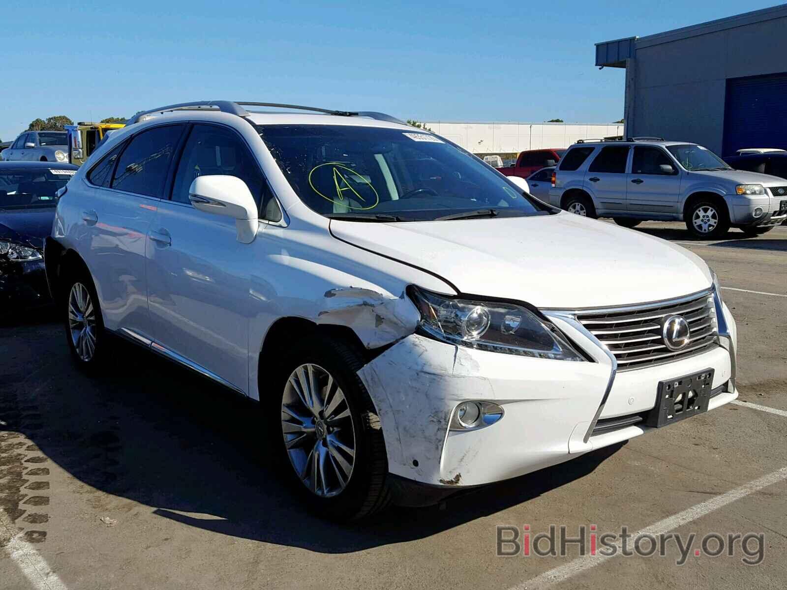 Фотография 2T2BK1BA3DC165479 - LEXUS RX 350 BAS 2013