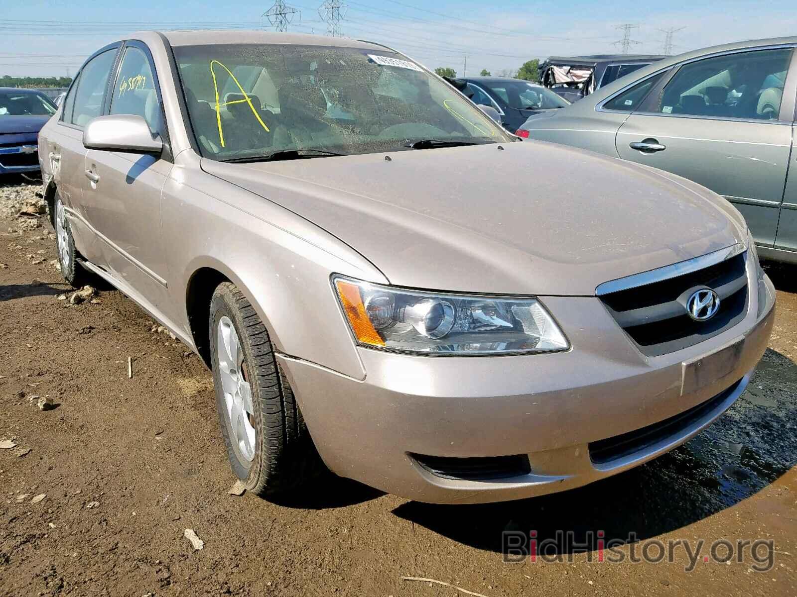 Photo 5NPET46FX8H393374 - HYUNDAI SONATA 2008