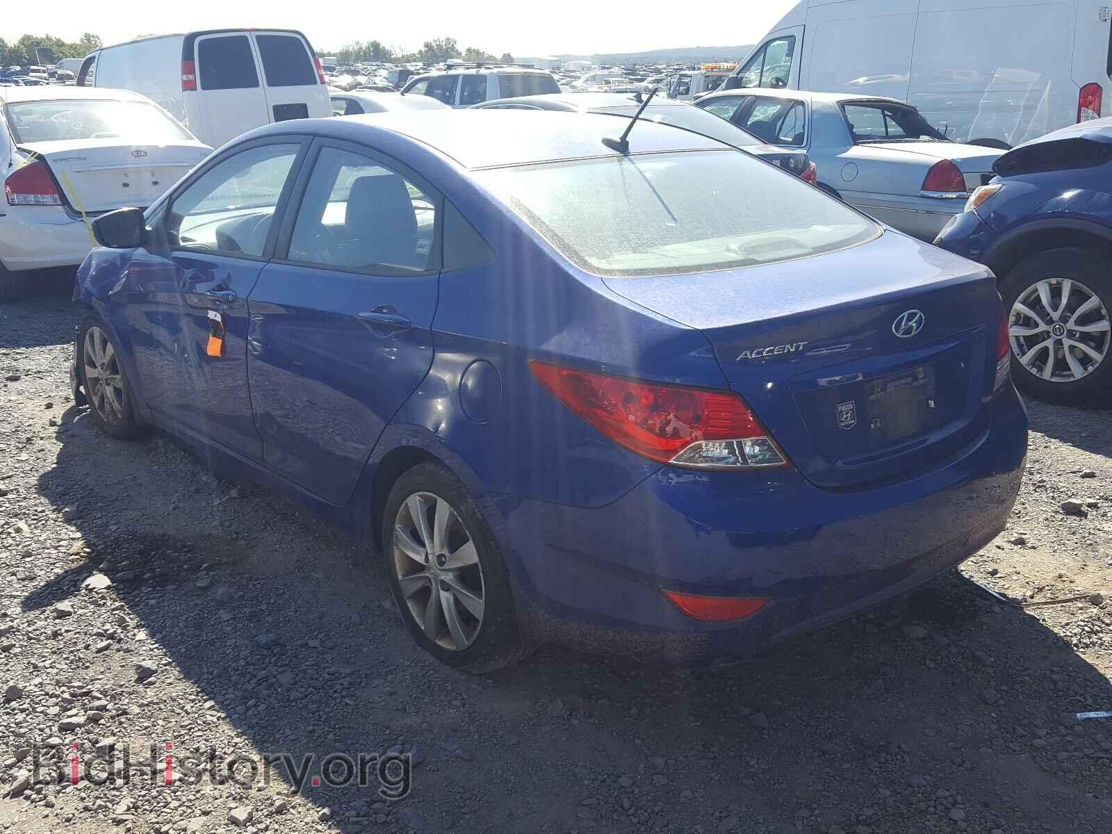 2013 HYUNDAI ACCENT - VIN: KMHCU4AE7DU294218 - Фото 3