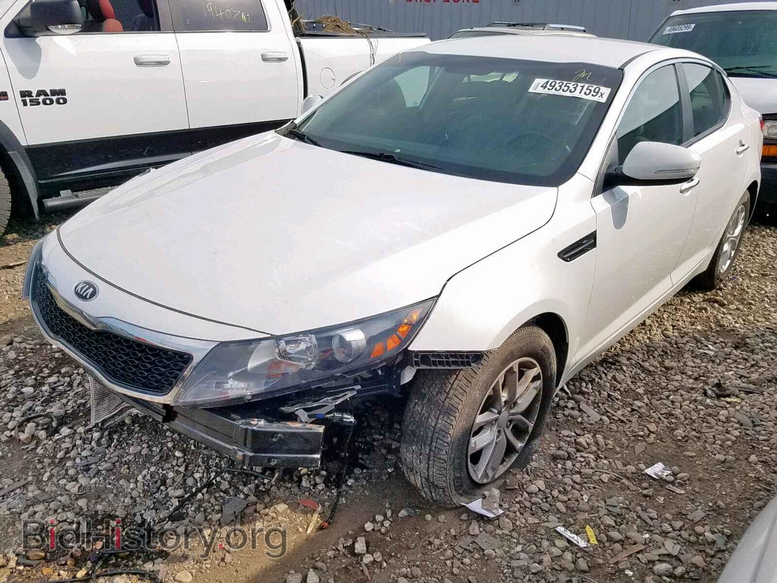 2013 KIA OPTIMA LX - VIN: KNAGM4A76D5440803 - Фото 2
