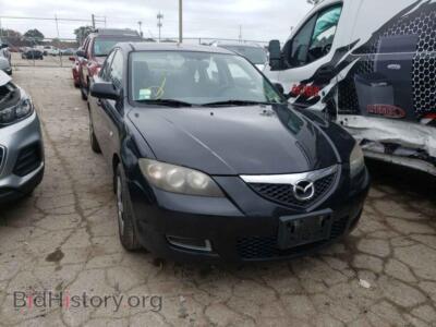 2007 Mazda 3 3 I, черный — VIN JM1BK32F871761868, Copart