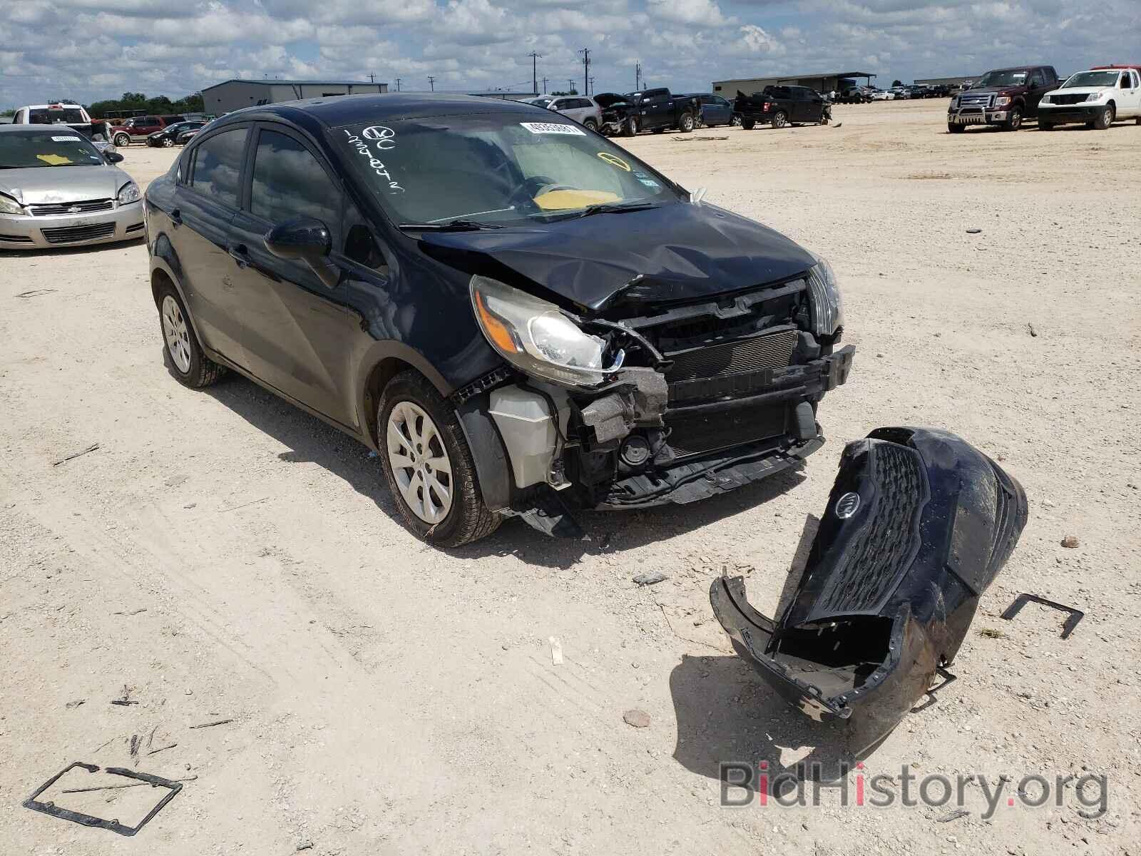 Photo KNADM4A31C6048112 - KIA RIO 2012