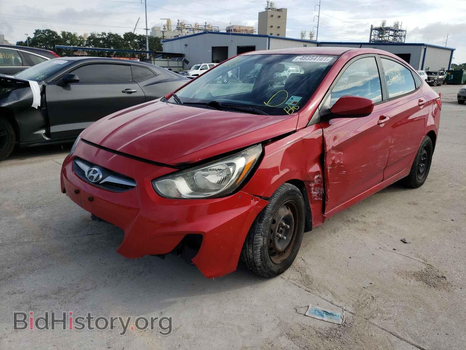 2013 HYUNDAI ACCENT - VIN: KMHCT4AE2DU490358 - Фото 2