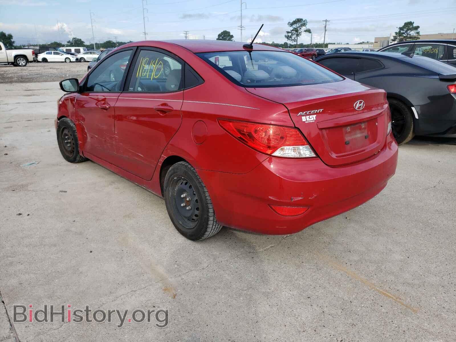 2013 HYUNDAI ACCENT - VIN: KMHCT4AE2DU490358 - Фото 3