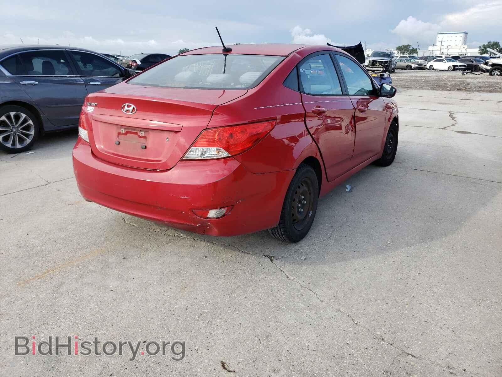 2013 HYUNDAI ACCENT - VIN: KMHCT4AE2DU490358 - Фото 4