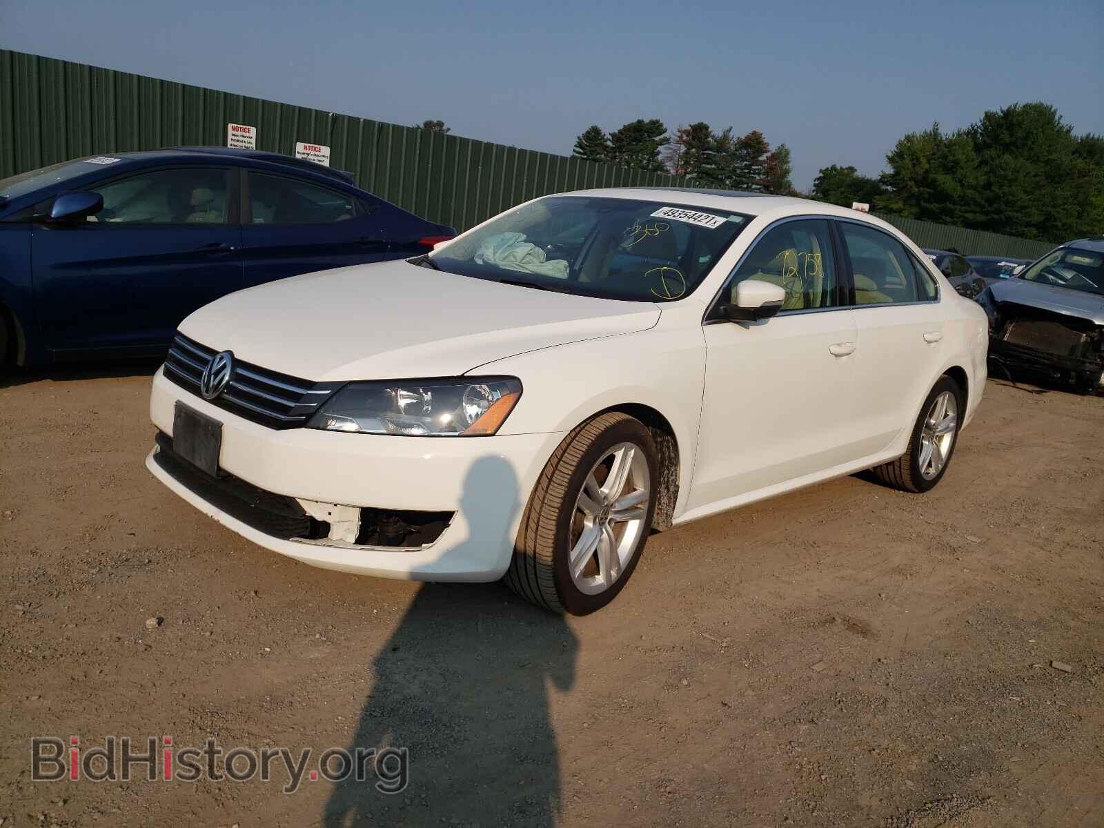 2014 VOLKSWAGEN PASSAT - VIN: 1VWBP7A35EC004487 - Фото 2