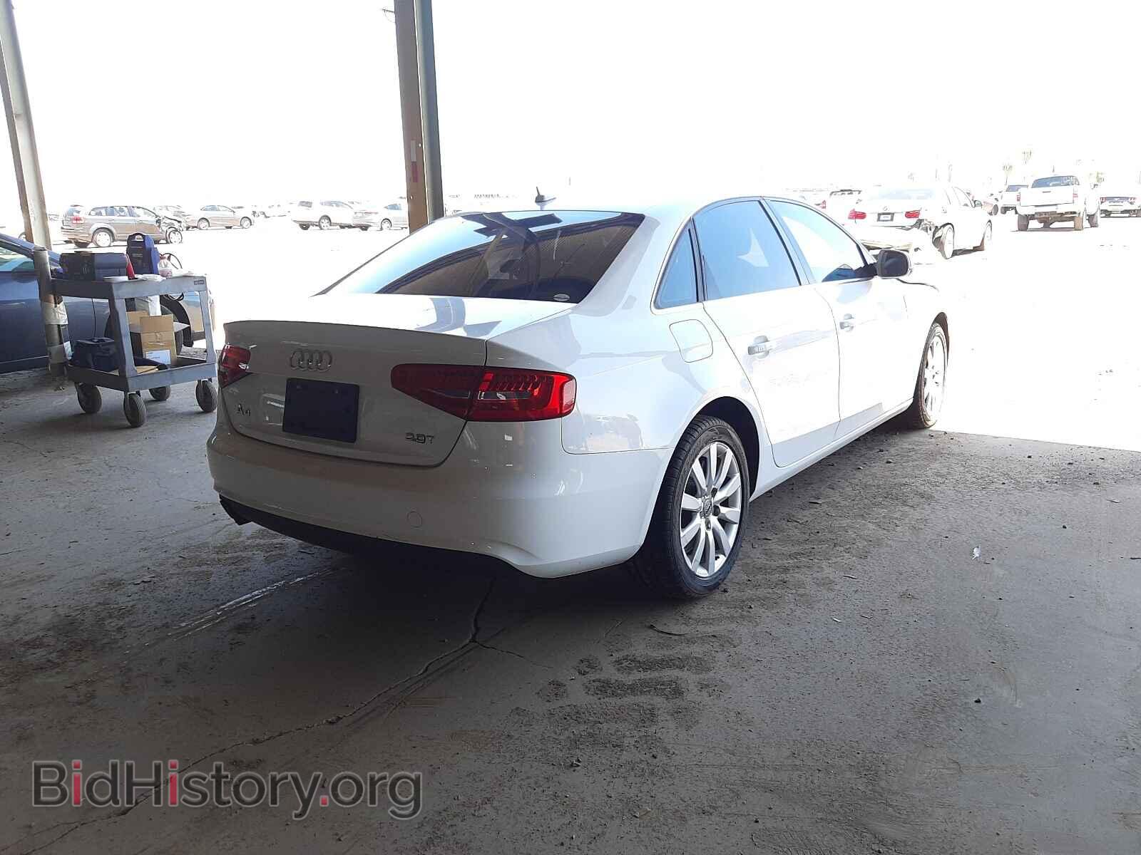 2013 AUDI A4 - VIN: WAUAFAFL3DN034076 - Photo 4