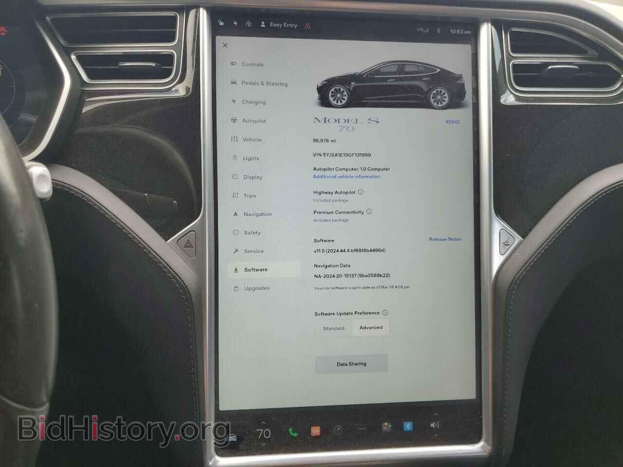 2016 TESLA MODEL S - VIN: 5YJSA1E19GF131999 - Photo 9