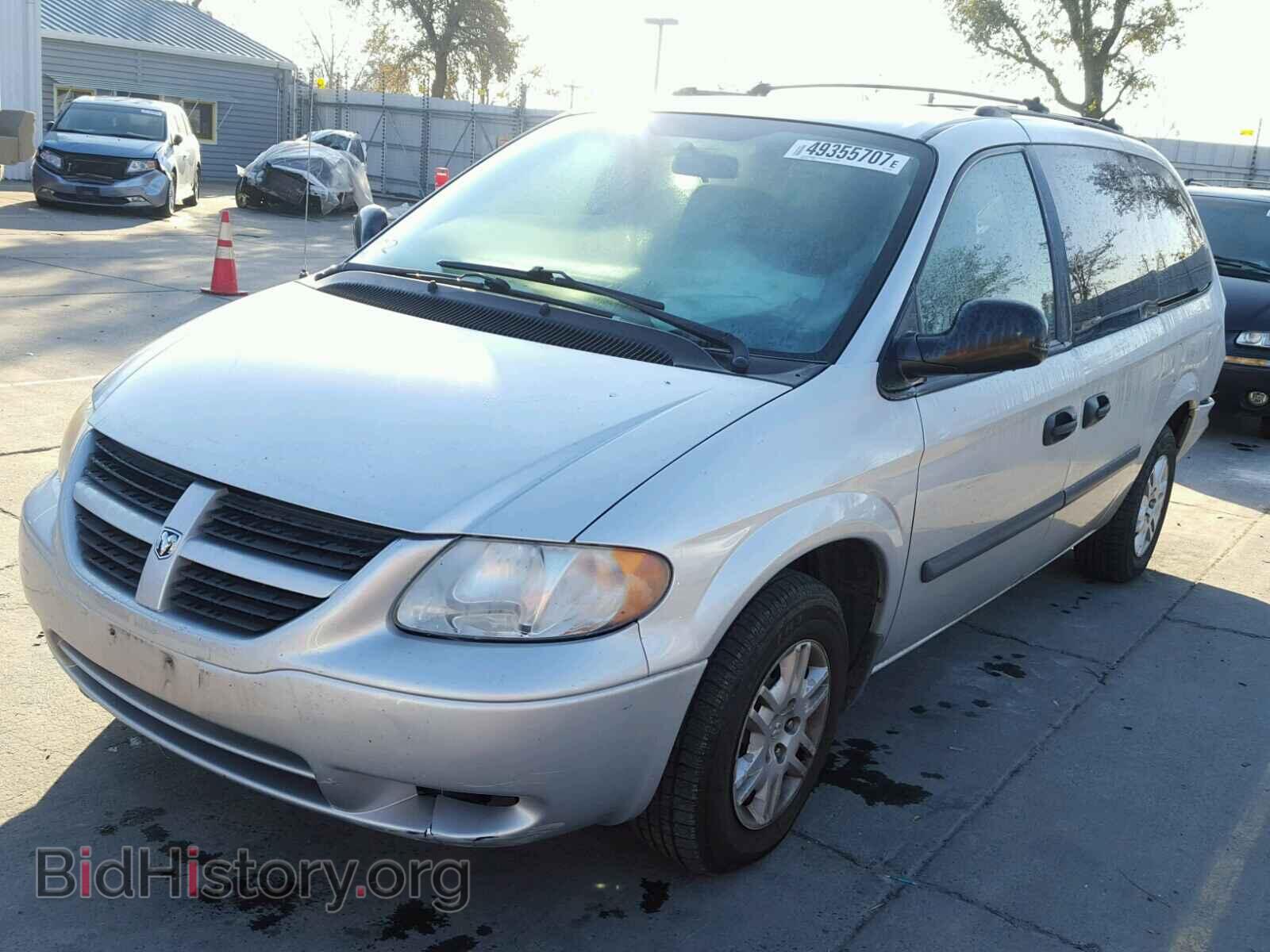 2005 DODGE CARAVAN - VIN: 1D4GP24R45B251357 - Фото 2