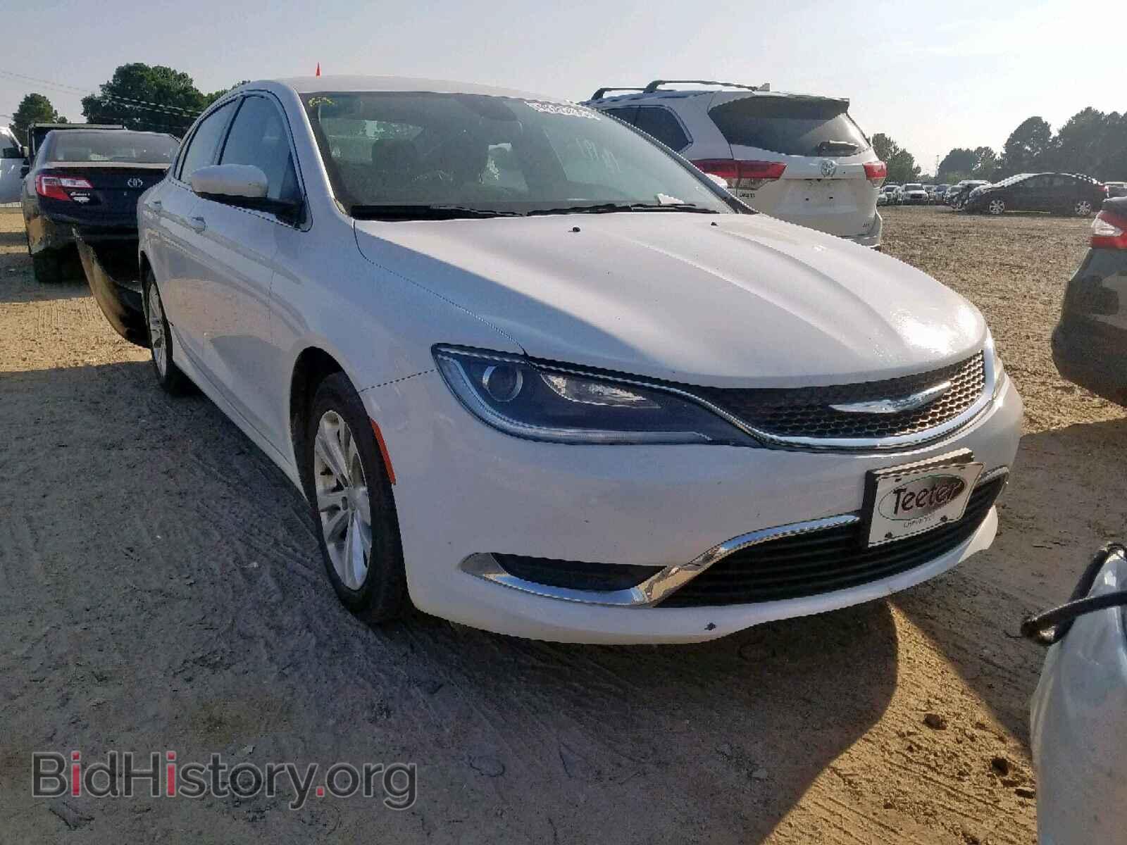 Фотография 1C3CCCAB6FN577492 - CHRYSLER 200 2015