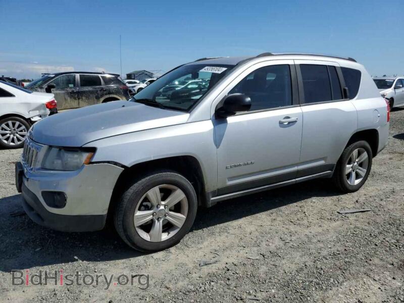 2012 Jeep COMPASS Sport (VIN 1C4NJDBB6CD582689) — фото 1 из 13, Copart, повреждение: передняя часть