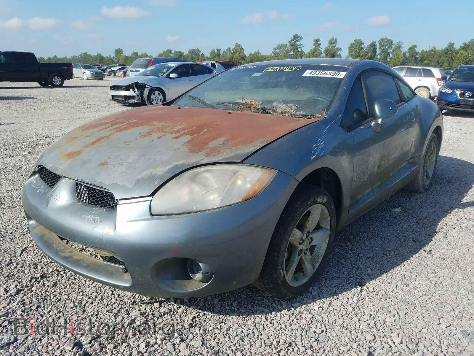 2008 MITSUBISHI ECLIPSE - VIN: 4A3AK24F08E027042 - Фото 2