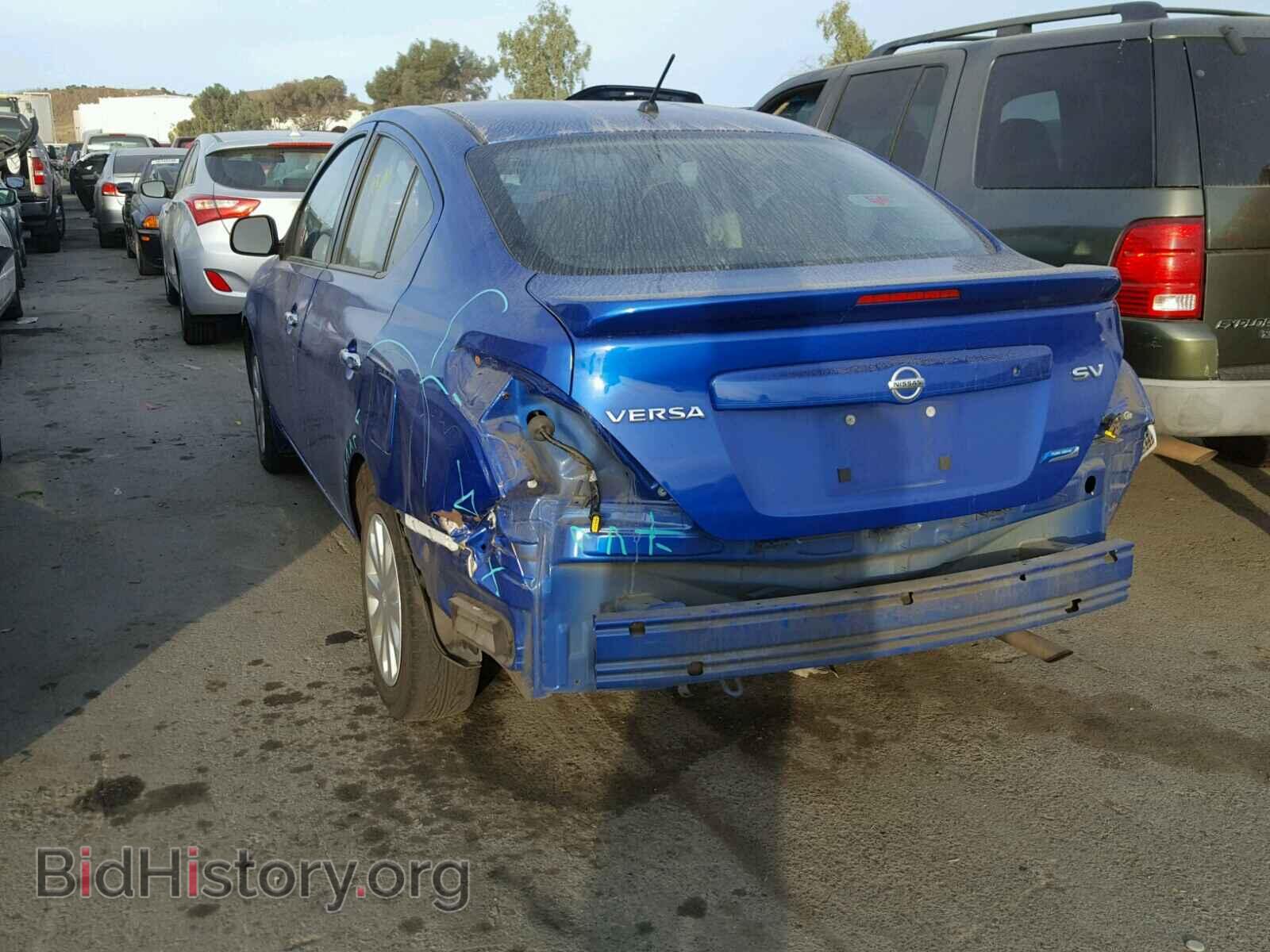 2013 NISSAN VERSA - VIN: 3N1CN7AP1DL878390 - Фото 3